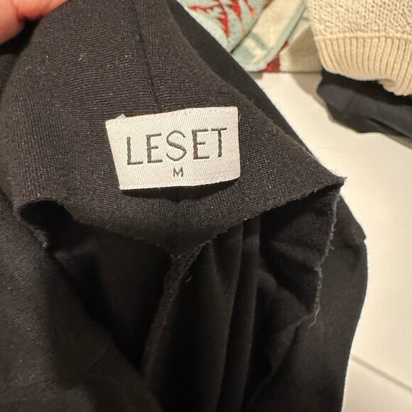 LESET High Waist Straight Cropped Pant - Picture 6 of 7